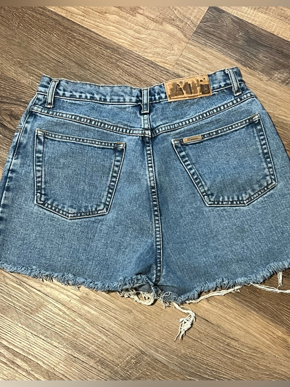 Ann Taylor Vintage-Inspired Blue Denim Cutoff Shorts